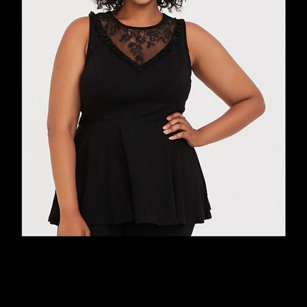 Peplum top